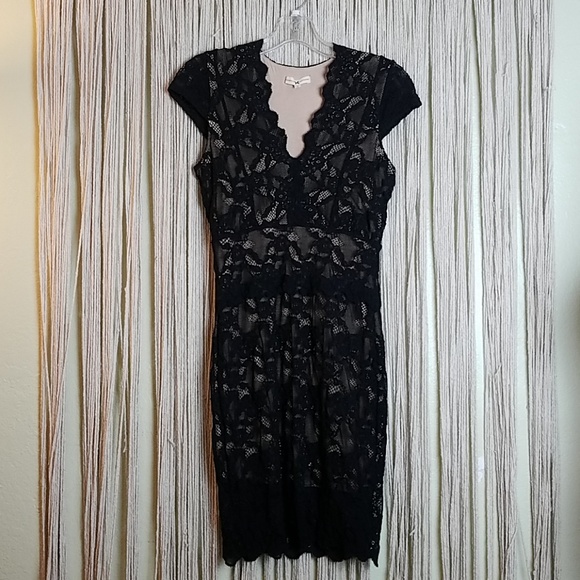chinese dress ladies Lotus Lace Fringe Mini – Nightcap Clothing main image 1